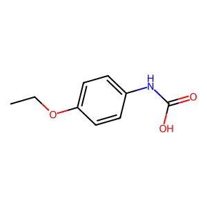 N-hydroxy-N-formyl-4-phenetidine structure