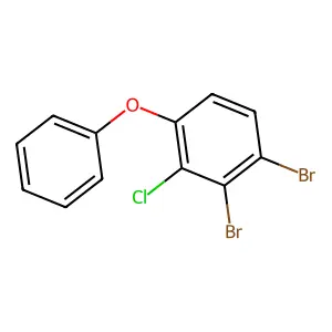 Benzene, 1,1'-oxybis-, dibromo monochloro deriv. structure