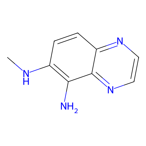 N6-methylquinoxaline-5,6-diamine structure