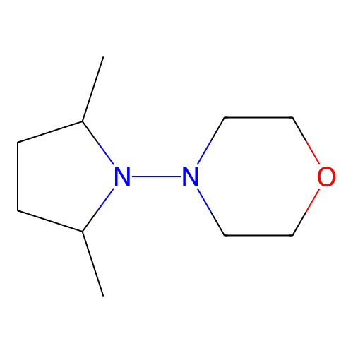 4-(2,5-Dimethylpyrrolidin-1-yl)morpholine structure