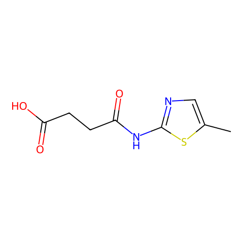 4-((5-Methylthiazol-2-yl)amino)-4-oxobutanoic acid structure