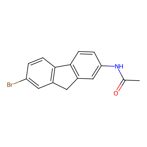 n-(7-Bromo-9h-fluoren-2-yl)acetamide structure