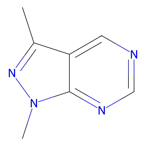 1,3-Dimethyl-1h-pyrazolo[3,4-d]pyrimidine structure