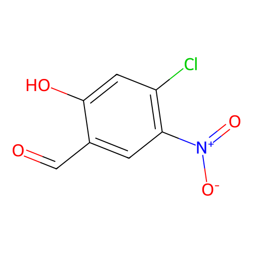 4-Chloro-2-hydroxy-5-nitrobenzaldehyde structure