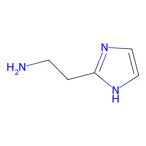 1H-Imidazole-2-ethanamine structure
