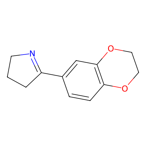 5-(2,3-Dihydrobenzo[b][1,4]dioxin-6-yl)-3,4-dihydro-2H-pyrrole structure