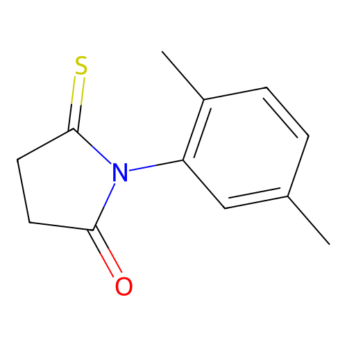 1-(2,5-Dimethylphenyl)-5-thioxopyrrolidin-2-one structure