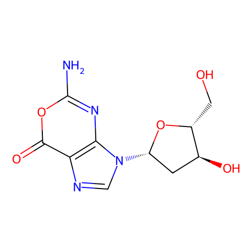 2'-Deoxyoxanosine structure