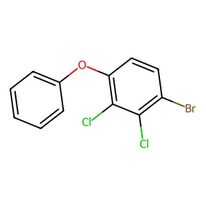 1-Bromo-2,3-dichloro-4-phenoxybenzene structure