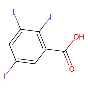2,3,5-Triiodobenzoic acid structure