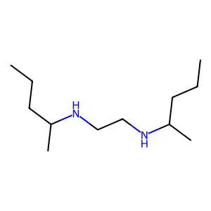 N,N'-双(2-戊基)乙二胺 structure