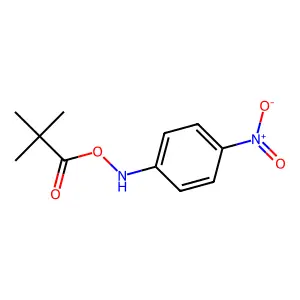 (4-Nitroanilino) 2,2-dimethylpropanoate structure