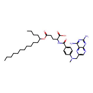 5-Hexadecyl methotrexate structure