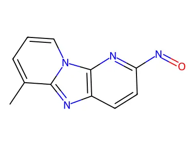 2-Nitroso-6-methyldipyrido(1,2-a-3',2'-d)imidazole structure