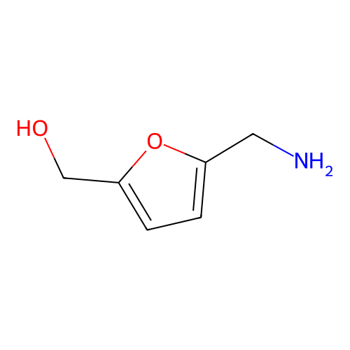 (5-(Aminomethyl)furan-2-yl)methanol structure
