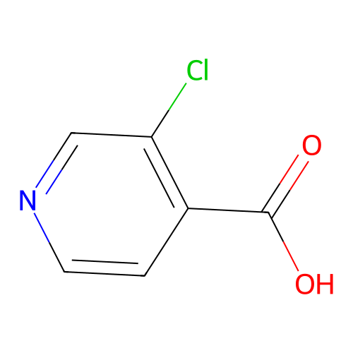 3-Chloropyridine-4-carboxylic acid structure