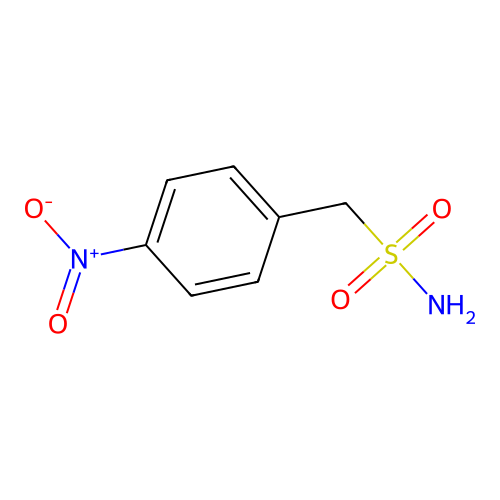 (4-Nitrophenyl)methanesulfonamide structure