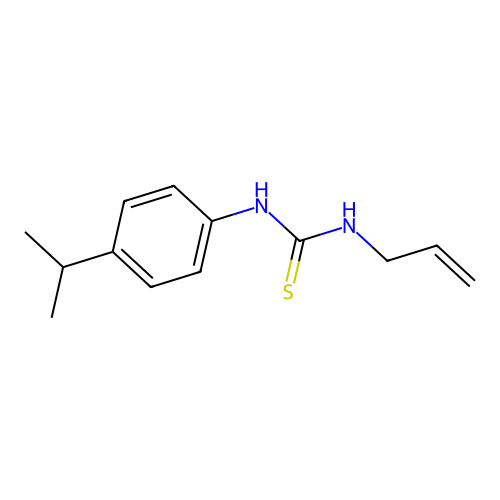 1-Allyl-3-(4-isopropylphenyl)thiourea structure