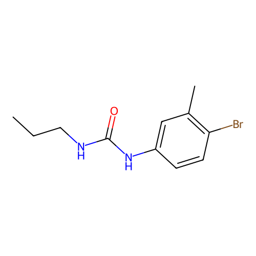 1-(4-Bromo-3-methylphenyl)-3-propylurea structure