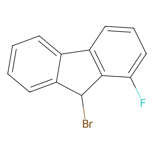9-Bromo-1-fluoro-9h-fluorene structure