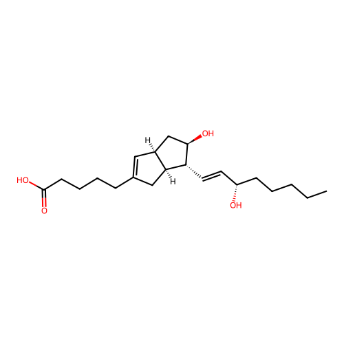 Isocarbacyclin structure