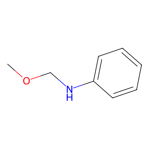 Benzenamine, N-(methoxymethyl)- structure