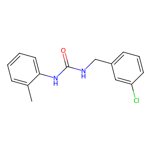 1-[(3-Chlorophenyl)methyl]-3-(2-methylphenyl)urea structure