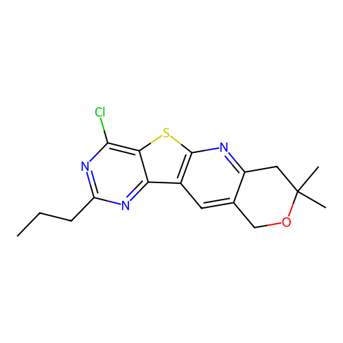 C17H18ClN3OS structure