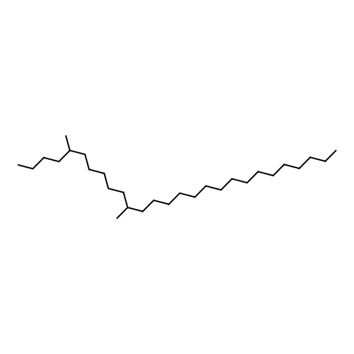5,11-Dimethylheptacosane structure