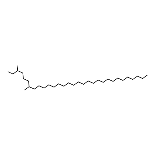 3,7-Dimethylhentriacontane structure