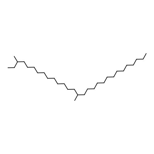3,15-Dimethyl-nonacosane structure