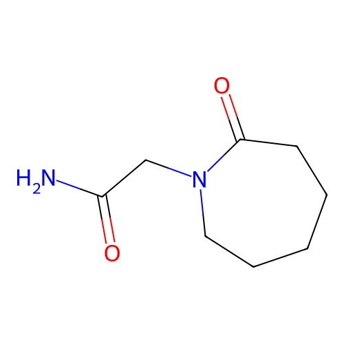 2-(2-Oxoazepan-1-yl)acetamide structure