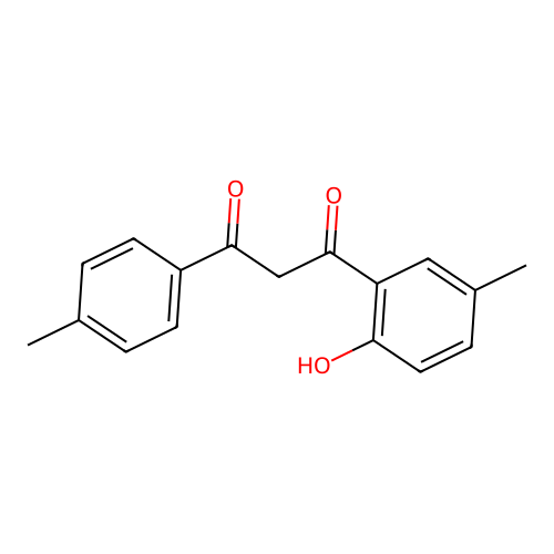 1,3-Propanedione, 1-(2-hydroxy-5-methylphenyl)-3-(4-methylphenyl)- structure