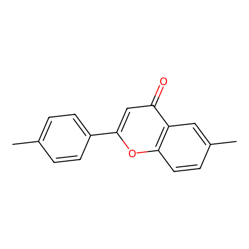 6-Methyl-2-p-tolyl-chromen-4-one structure