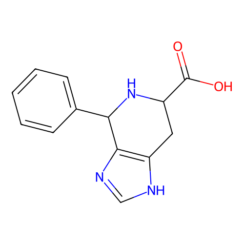4-Phenyl-4,5,6,7-tetrahydro-3H-imidazo[4,5-c]pyridine-6-carboxylic acid structure
