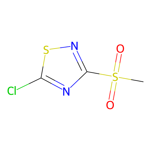 5-Chloro-3-methylsulfonyl-1,2,4-thiadiazole structure