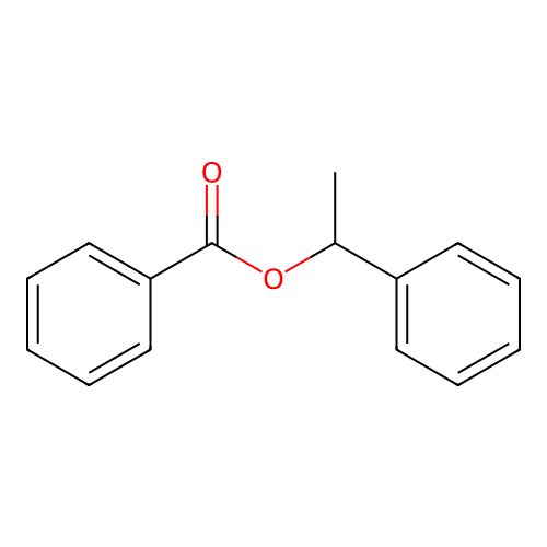 alpha-Methylbenzyl benzoate structure