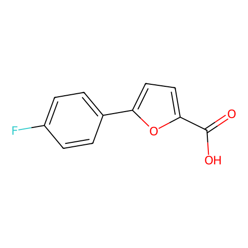 5-(4-Fluorophenyl)furan-2-carboxylic acid structure