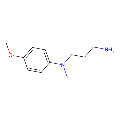 N'-(4-methoxyphenyl)-N'-methylpropane-1,3-diamine structure