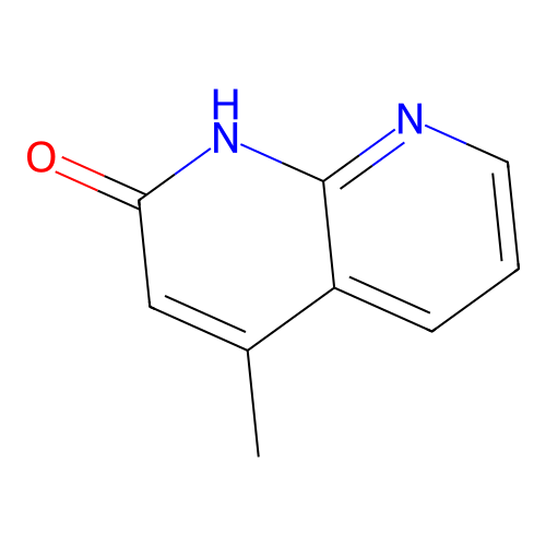 4-Methyl-1,8-naphthyridin-2-ol structure