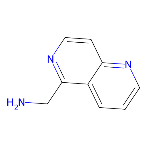 (1,6-Naphthyridin-5-yl)methanamine structure