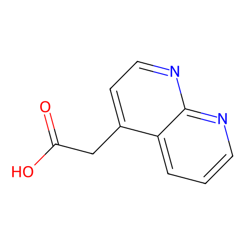 2-(1,8-naphthyridin-4-yl)acetic Acid structure