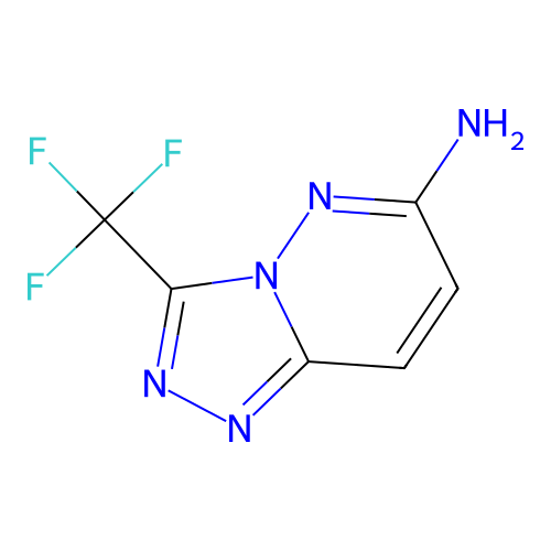 3-(Trifluoromethyl)-(1,2,4)triazolo(4,3-b)pyridazin-6-amine structure