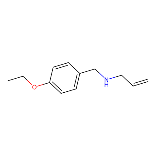 N-[(4-ethoxyphenyl)methyl]prop-2-en-1-amine structure