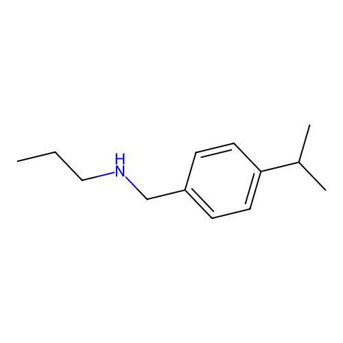 N-(4-Isopropylbenzyl)propan-1-amine structure