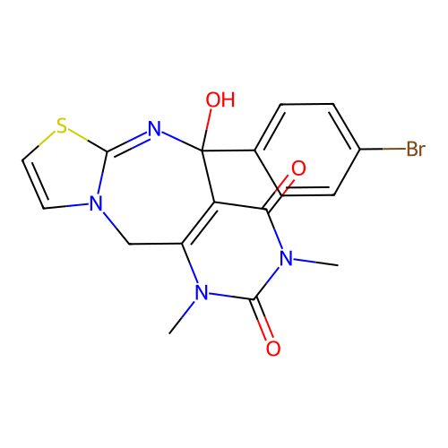 C17H15BrN4O3S structure