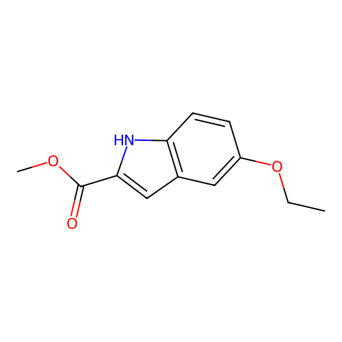 Methyl 5-ethoxy-1H-indole-2-carboxylate structure