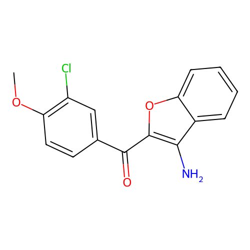 2-(3-Chloro-4-methoxybenzoyl)-1-benzofuran-3-amine structure