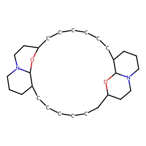 9,30-Dioxa-11,25-diazapentacyclo[20.6.2.28,11.010,15.025,29]dotriacontane structure