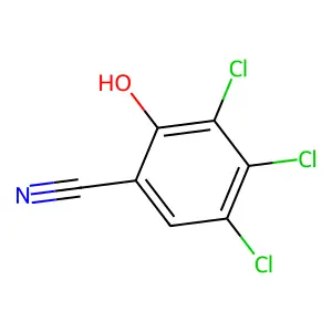 Benzonitrile, trichlorohydroxy- structure